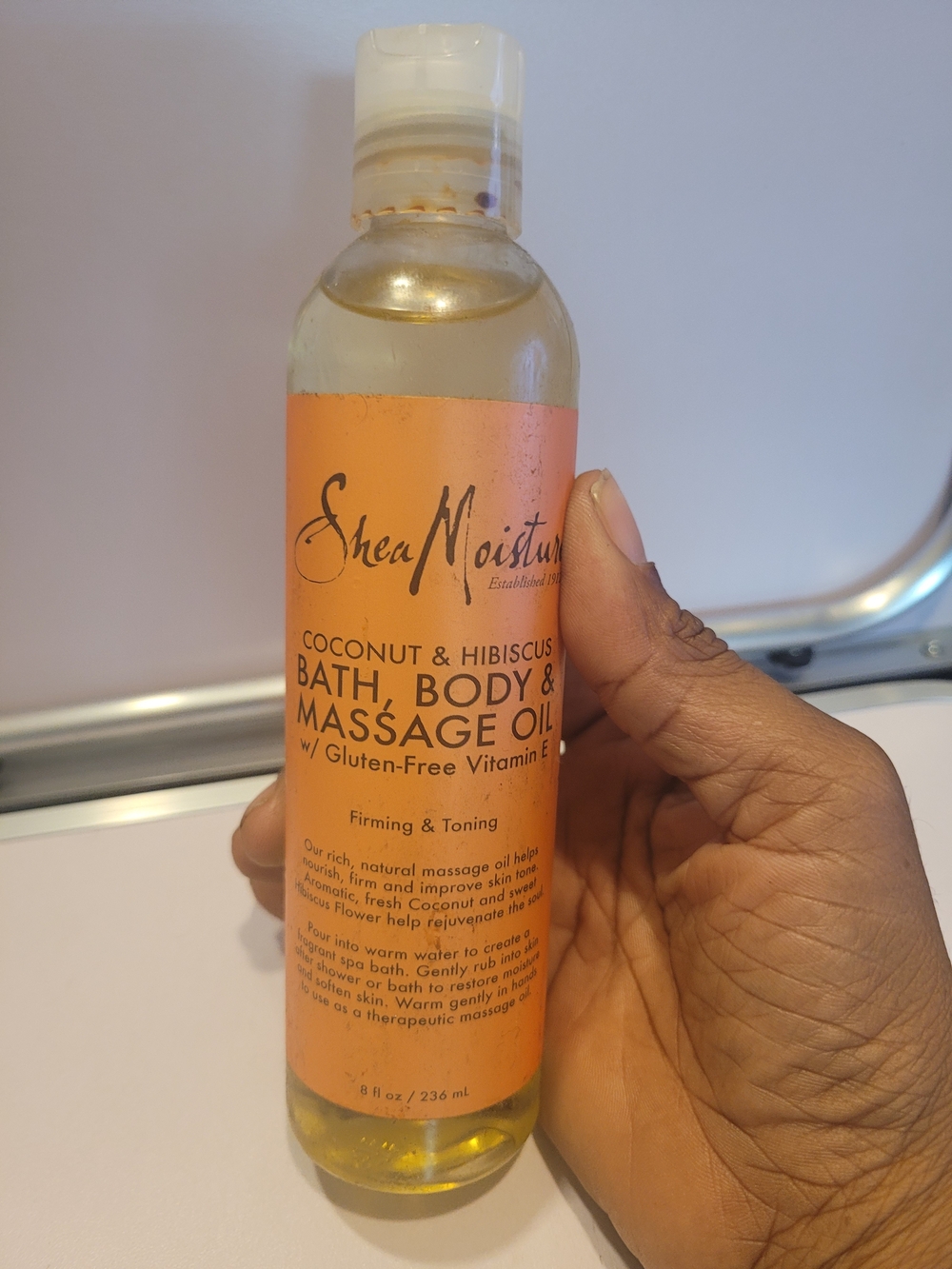 Shea Moisture Coconut & Hibiscus Bath, Body & Massage Oil - Firming & Toning